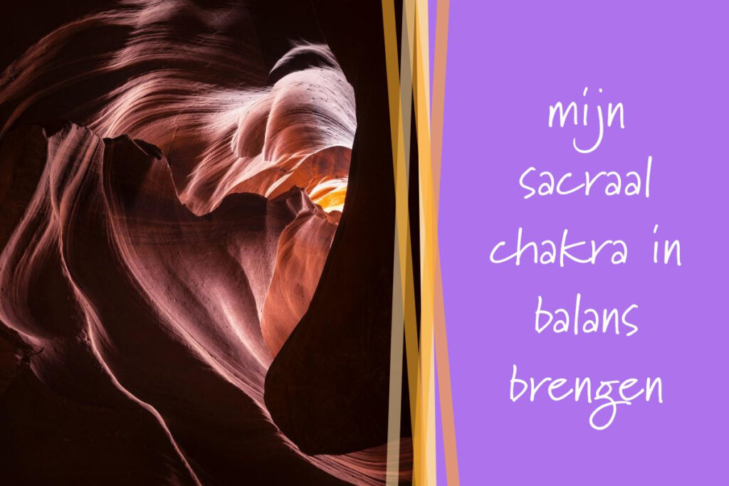 De seksuele energie van de sacrale chakra